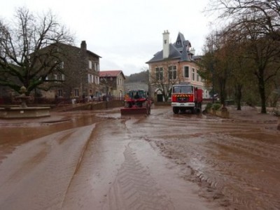 Inondation à Ambialet - novembre 2014