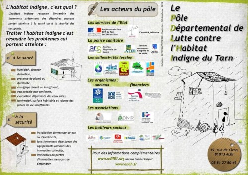 Plaquette du Pôle départemental de lutte contre l’habitat indigne (PDLHI)