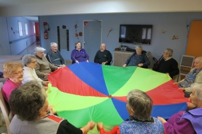 Animation au Foyer-logement d'Alban