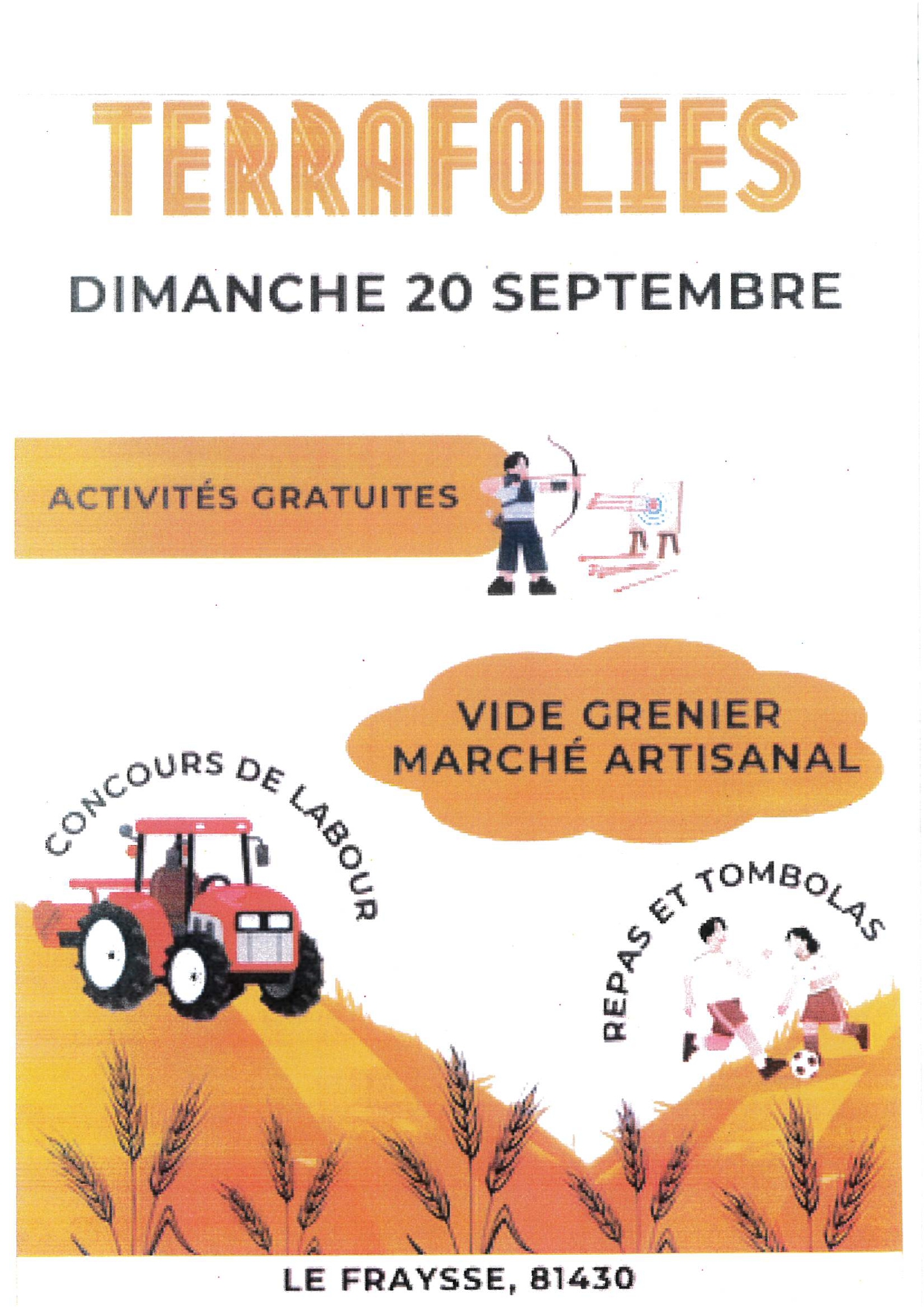 Terrafolies le 20 septembre 2026