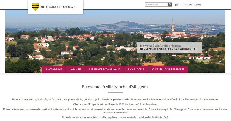 Nouveau site internet à Villefranche d'Albigeois