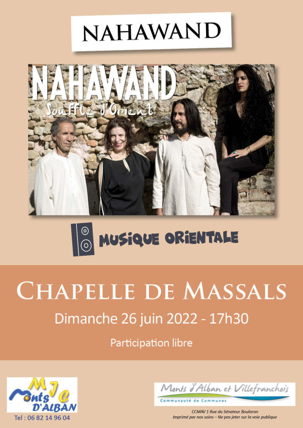 Concert Nahawand à Massals