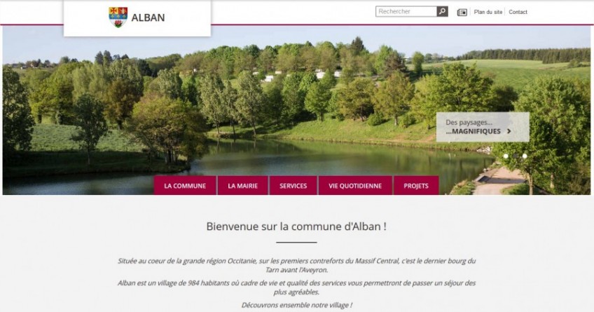 Alban : la mairie crée son site internet