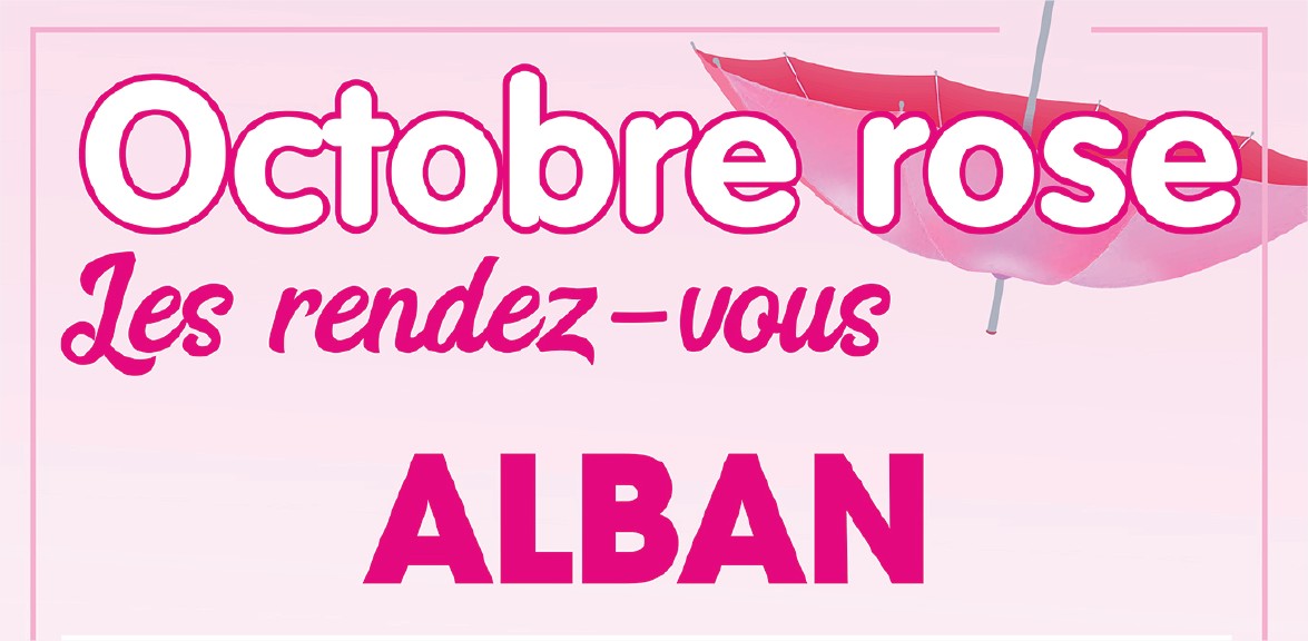 Octobre Rose à Alban 2ème édition