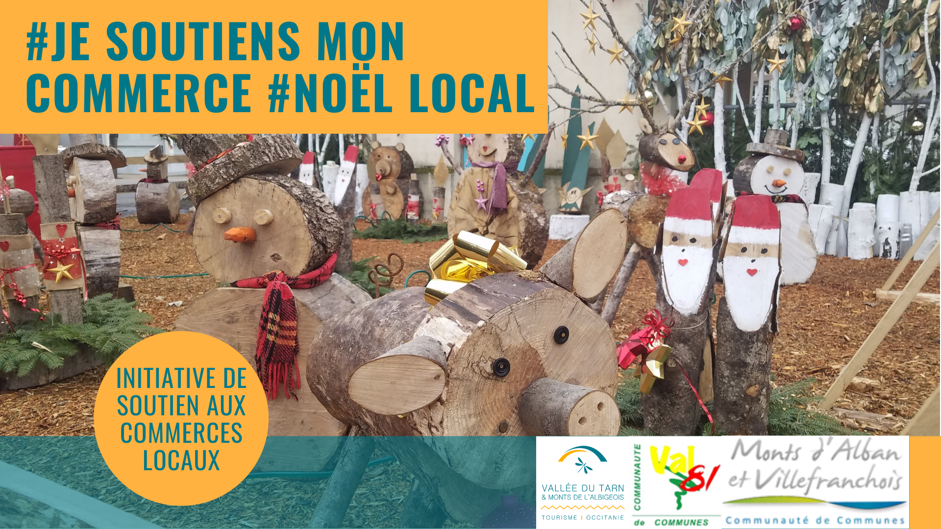 Opération #JeSoutiensMonCommerce #NoëlLocal