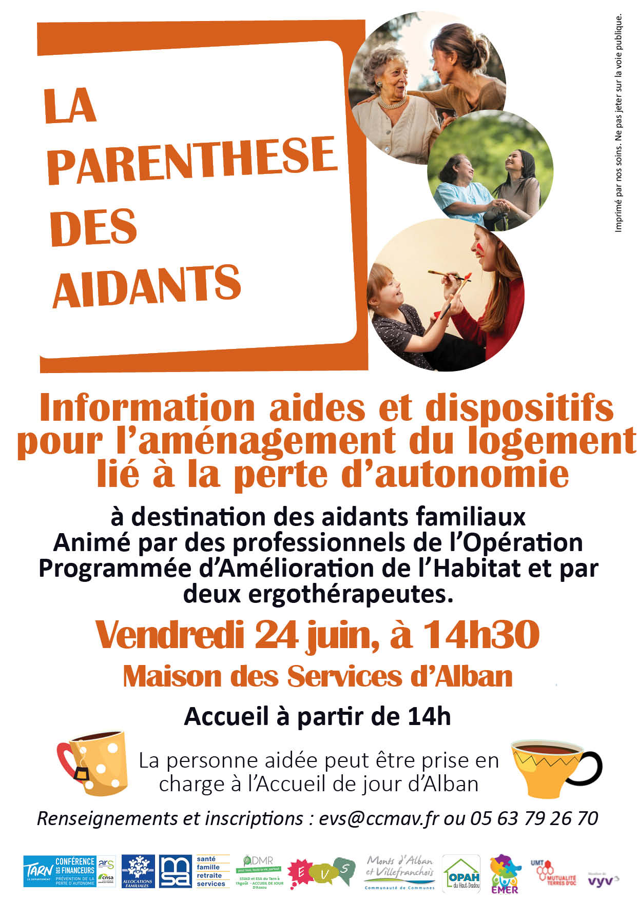 La parenthèse des Aidants - Information aides et dispositifs pour l'aménagement du logement lié à la perte d'autonomie