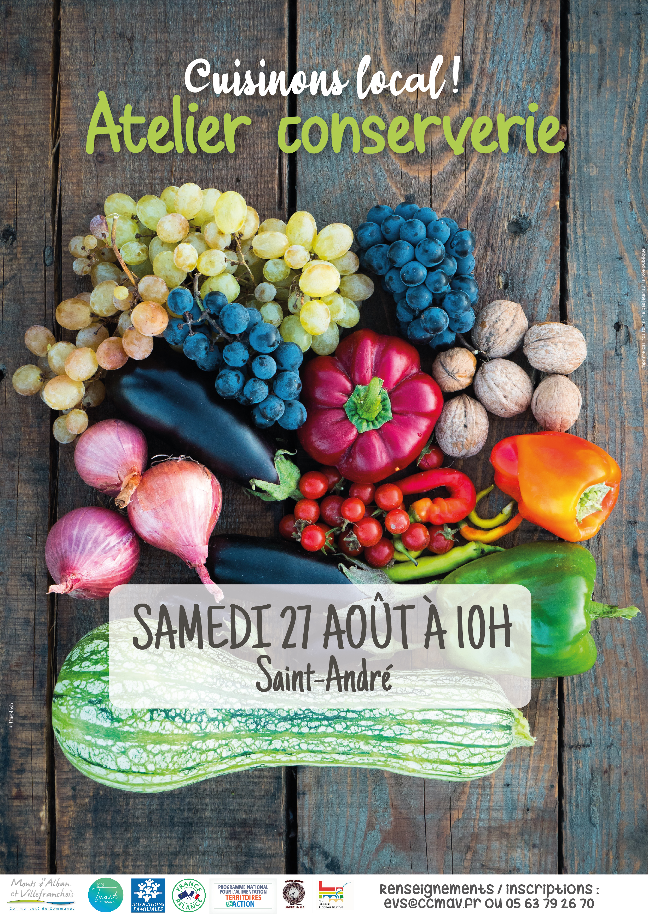 Cuisinons local : atelier conserverie