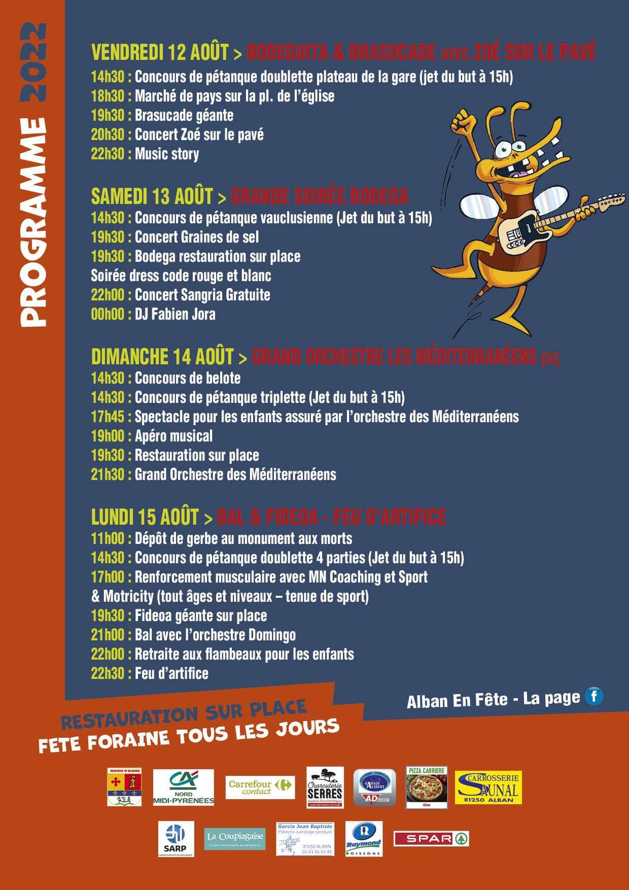FETE D'ALBAN 2022