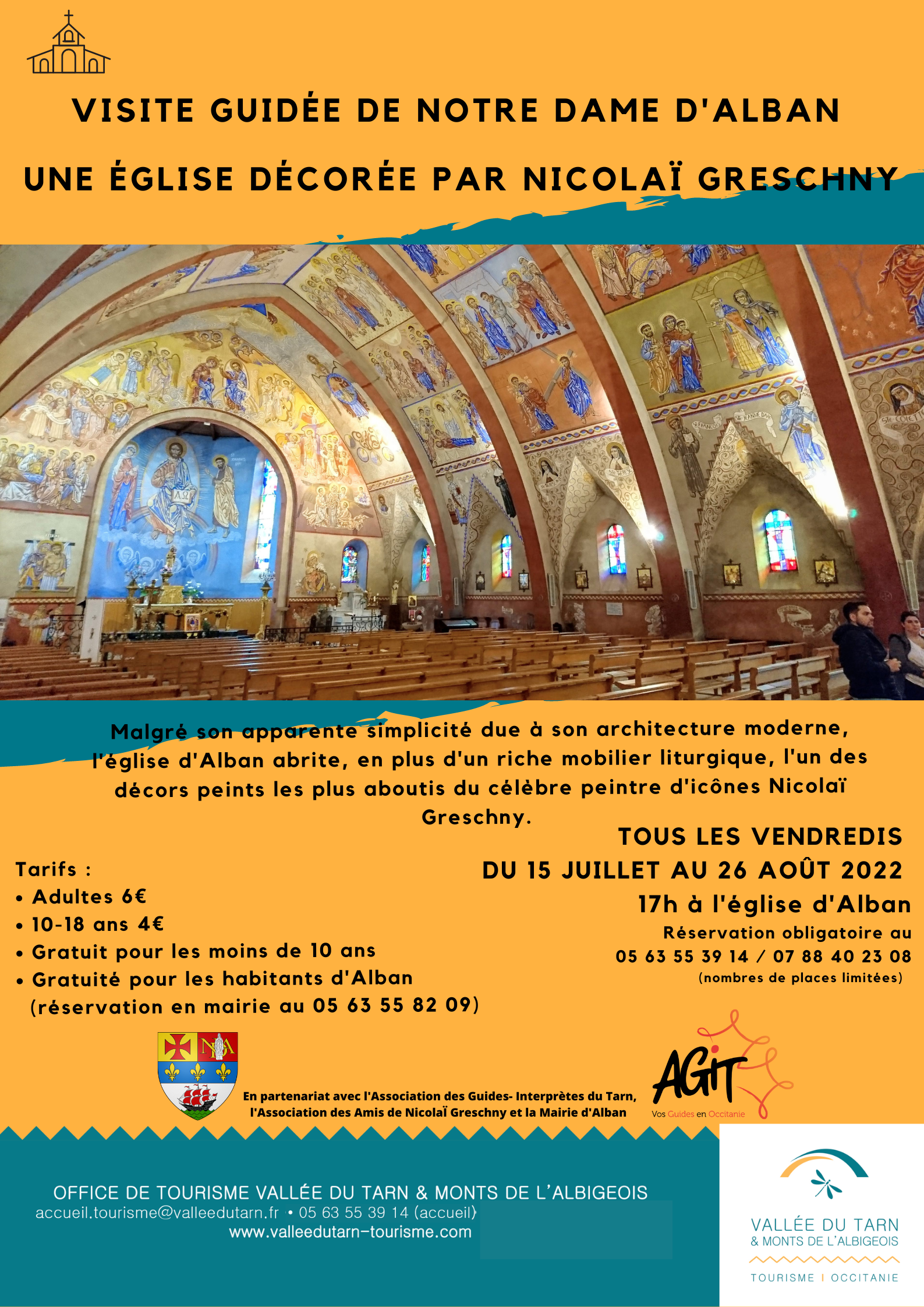 Visite Notre Dame d'Alban