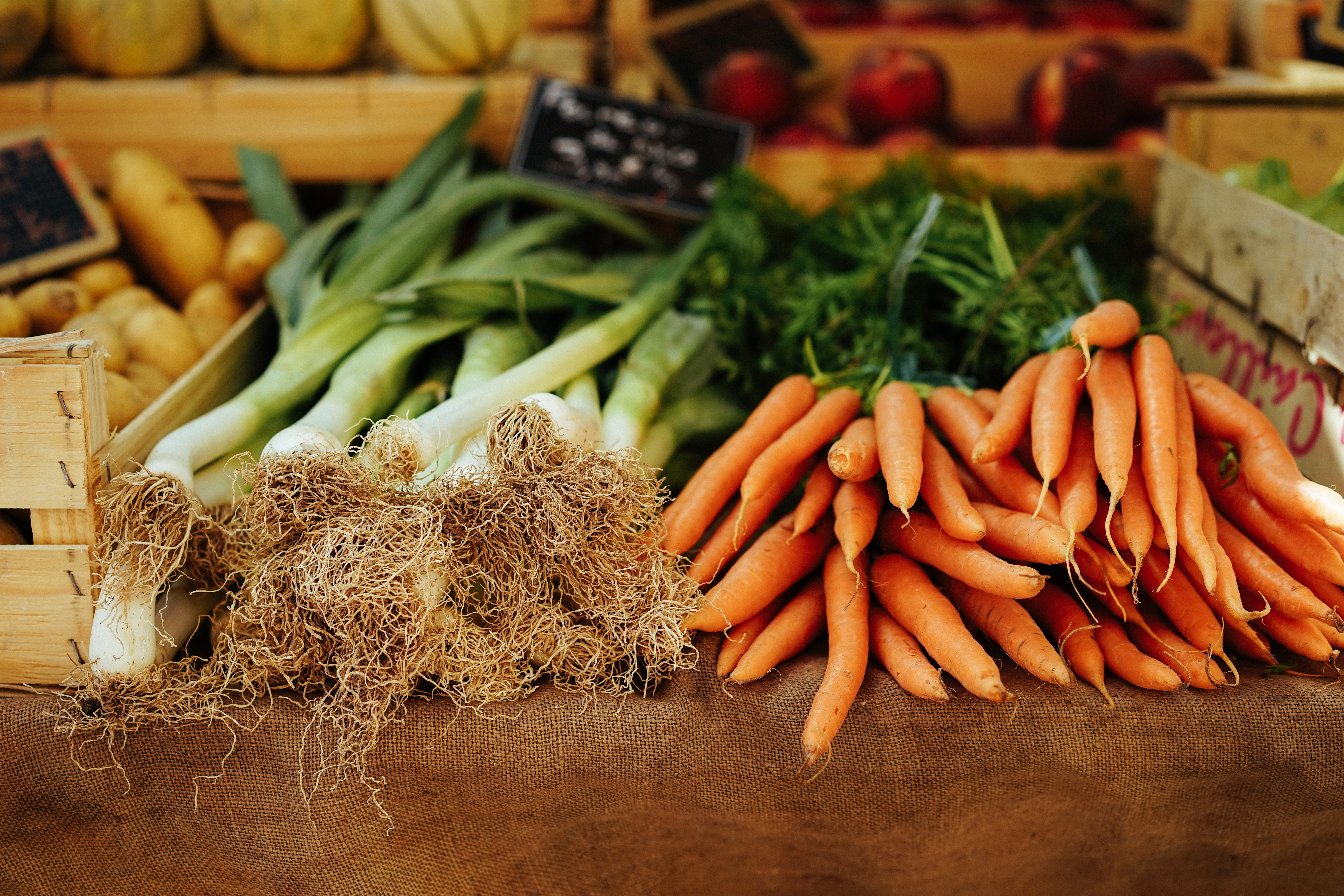 Marché de pays à Villefranche d'Albigeois