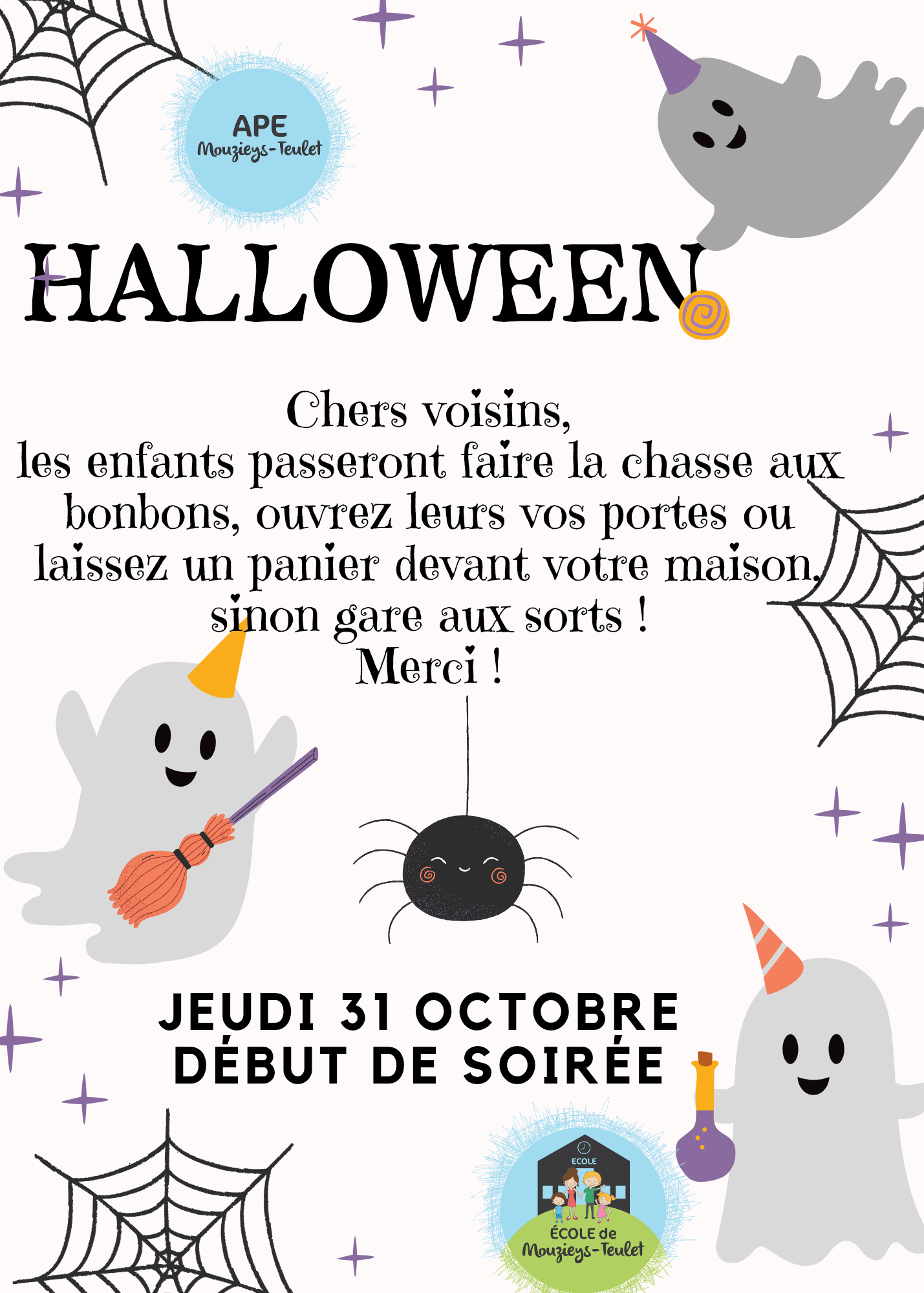 Soirée Halloween à Mouzieys-Teulet