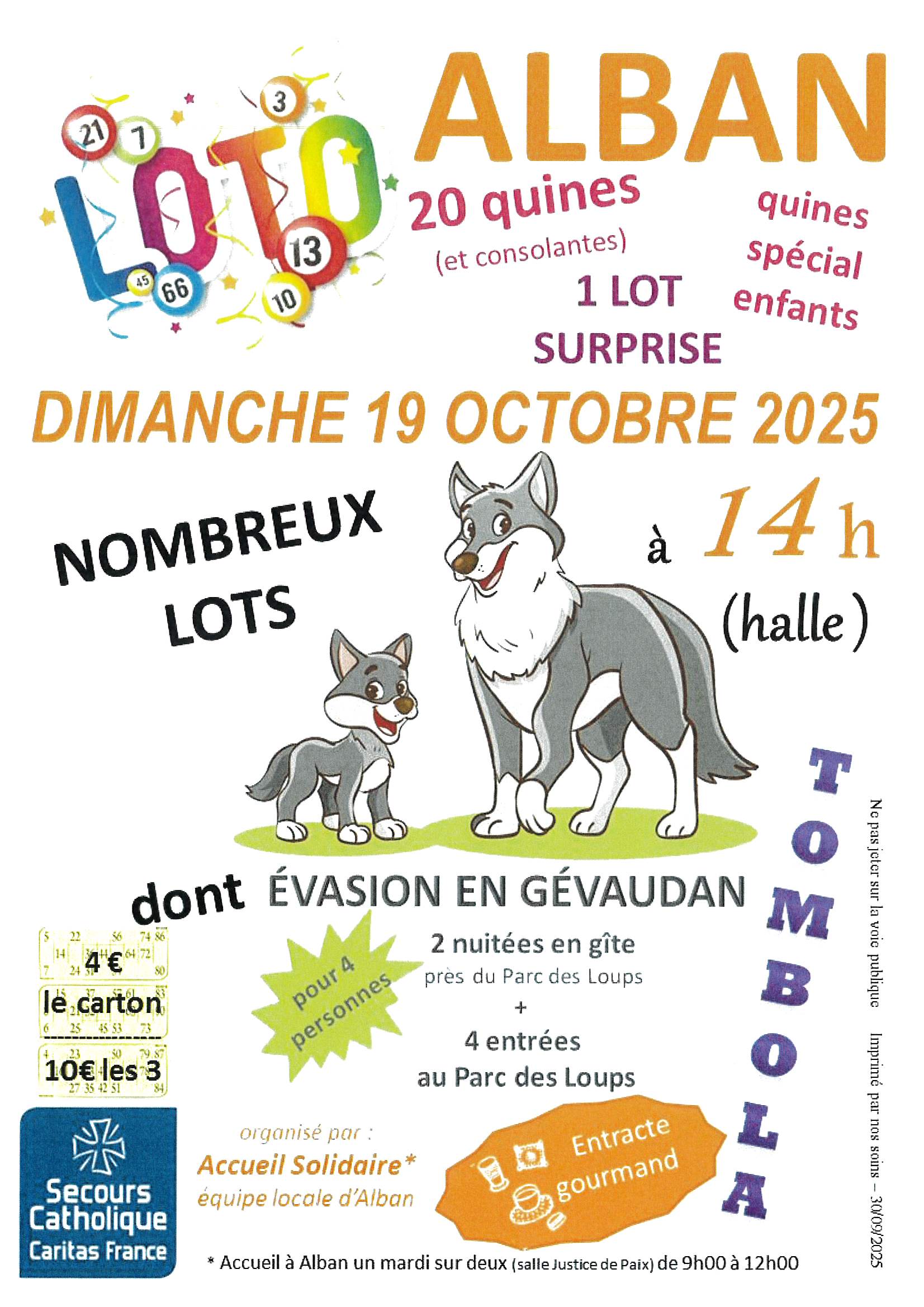 Loto, à Alban