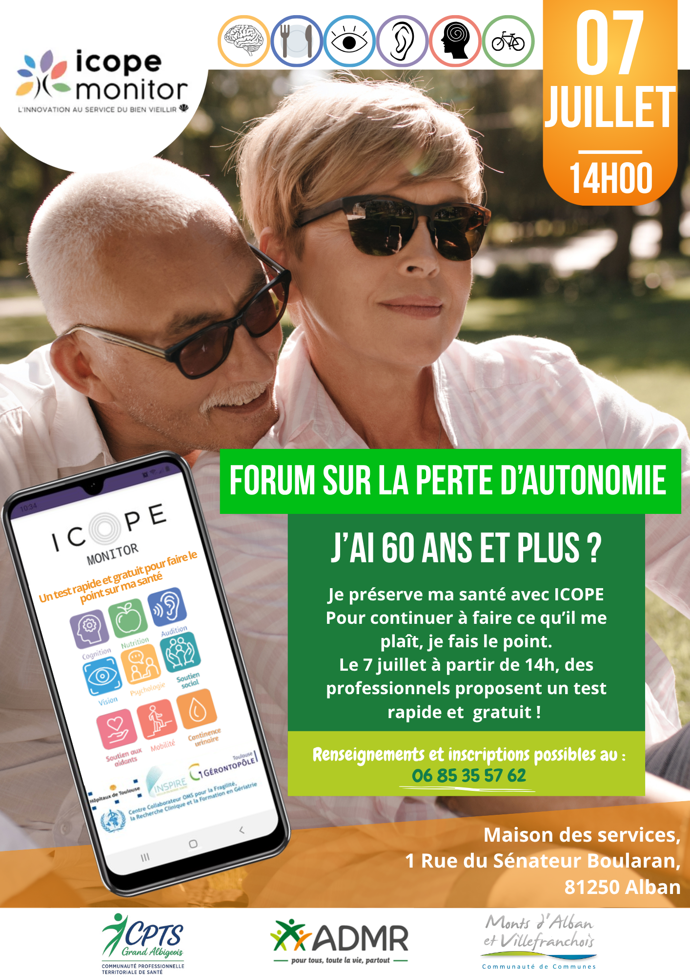 Forum de la perte de l'autonnomie, à Alban