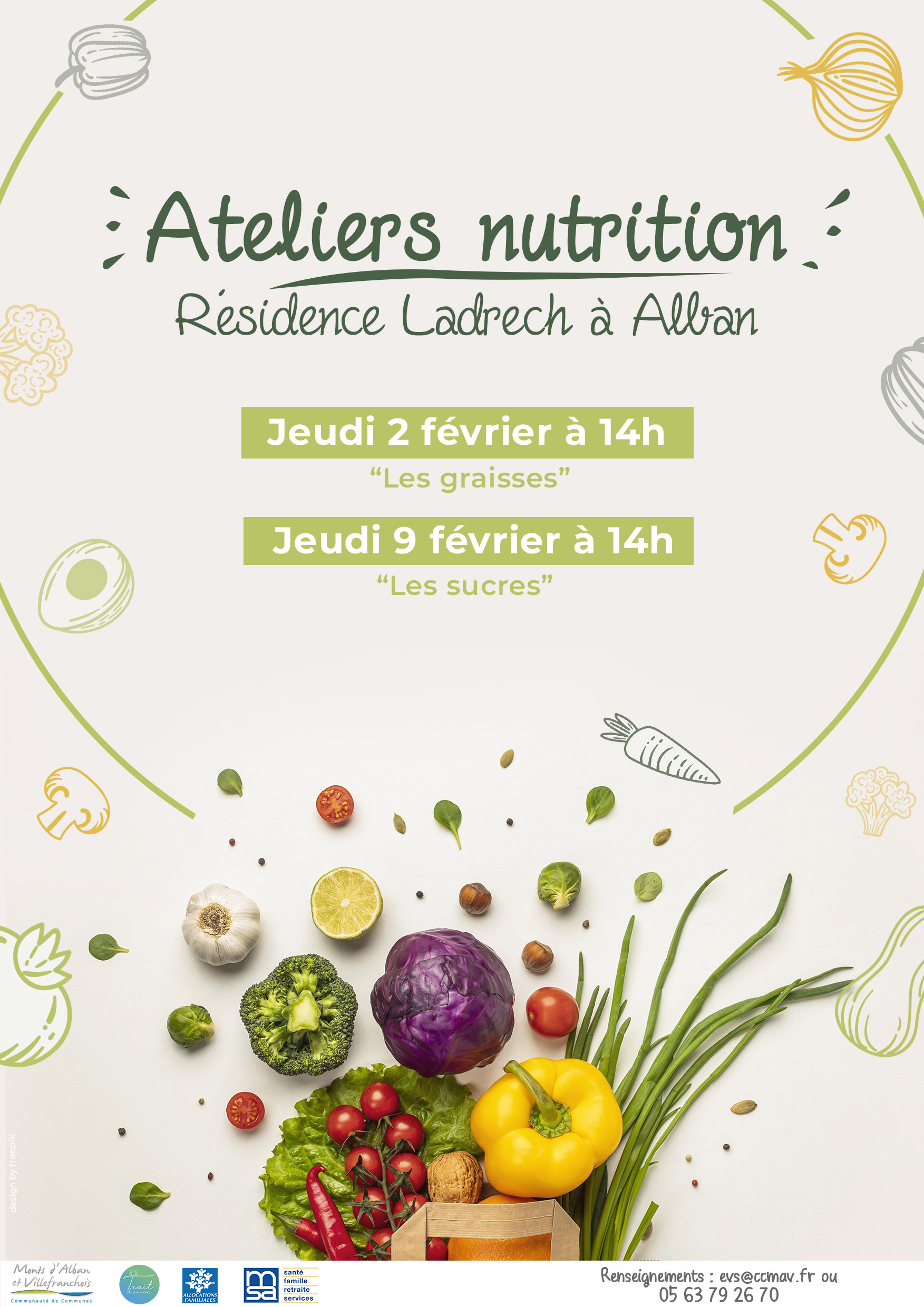 Atelier nutrition - "Les sucres"