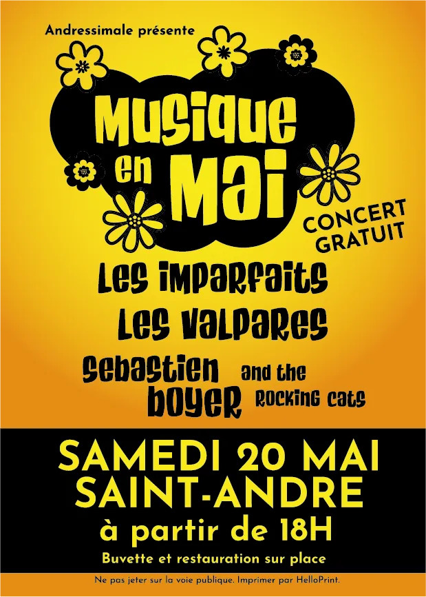 Musique en mai à Saint-André