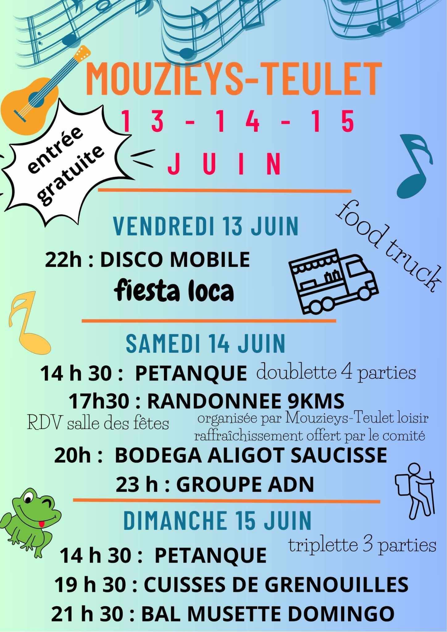 Fête de Mouzieys-Teulet