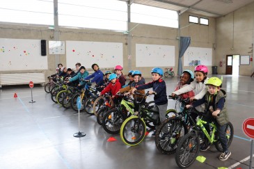 Opération "Prends ton vélo" au Centre de loisirs