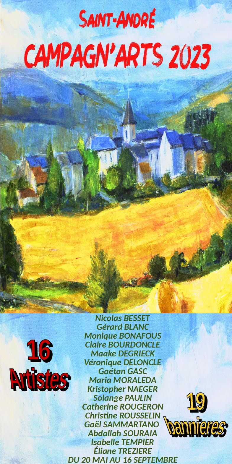 Exposition Campagn'Arts à Saint-André