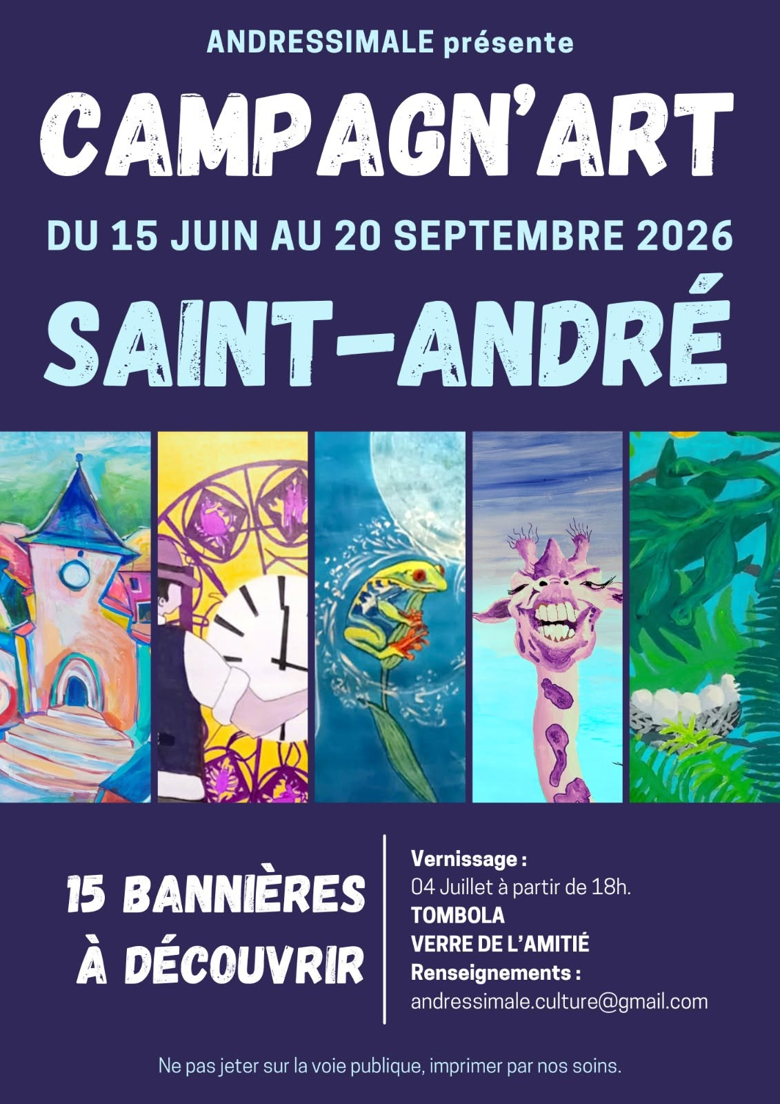 Exposition Campagn'Arts à Saint-André