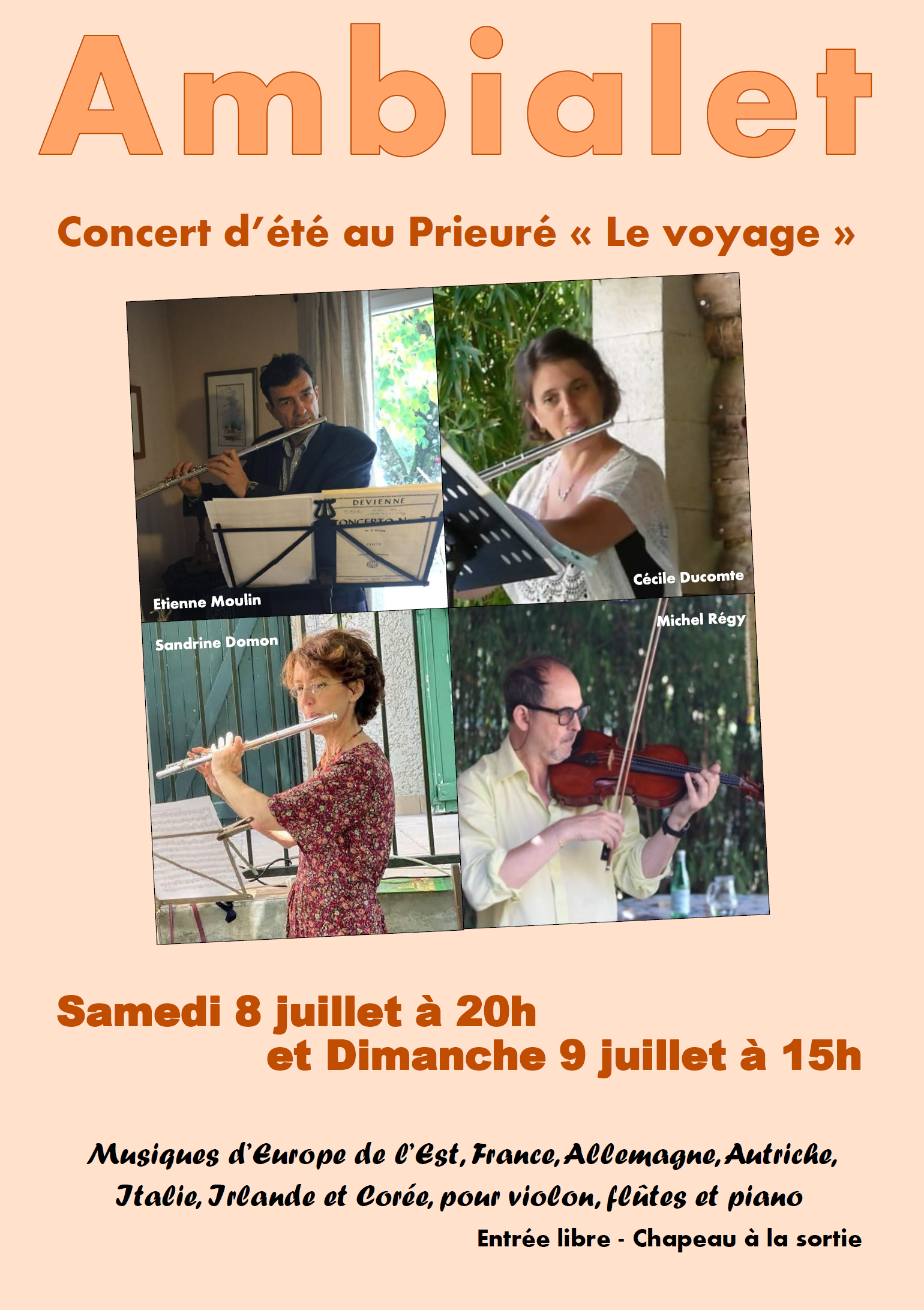 Concert d'été à Ambialet