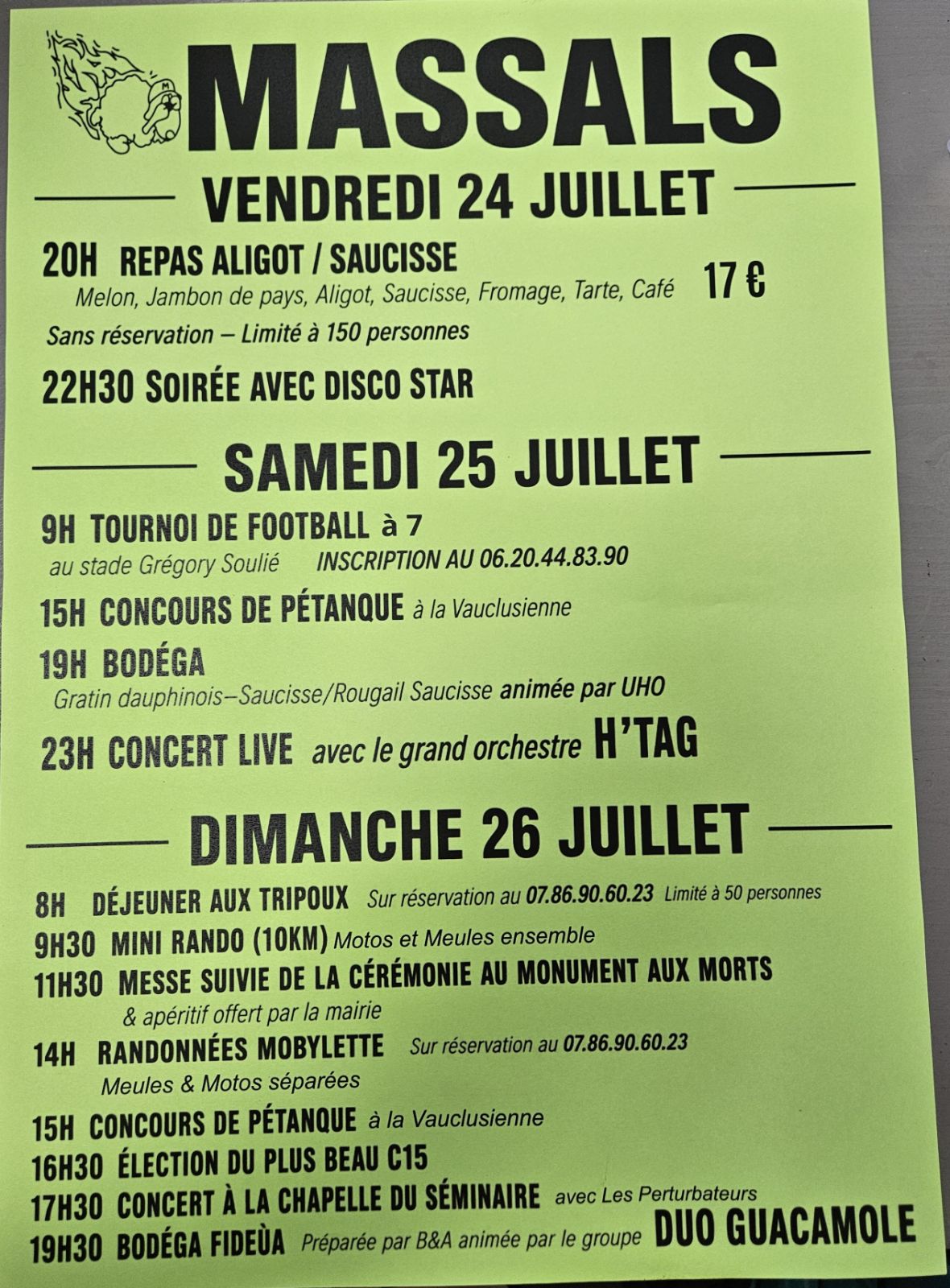 Fête de Massals