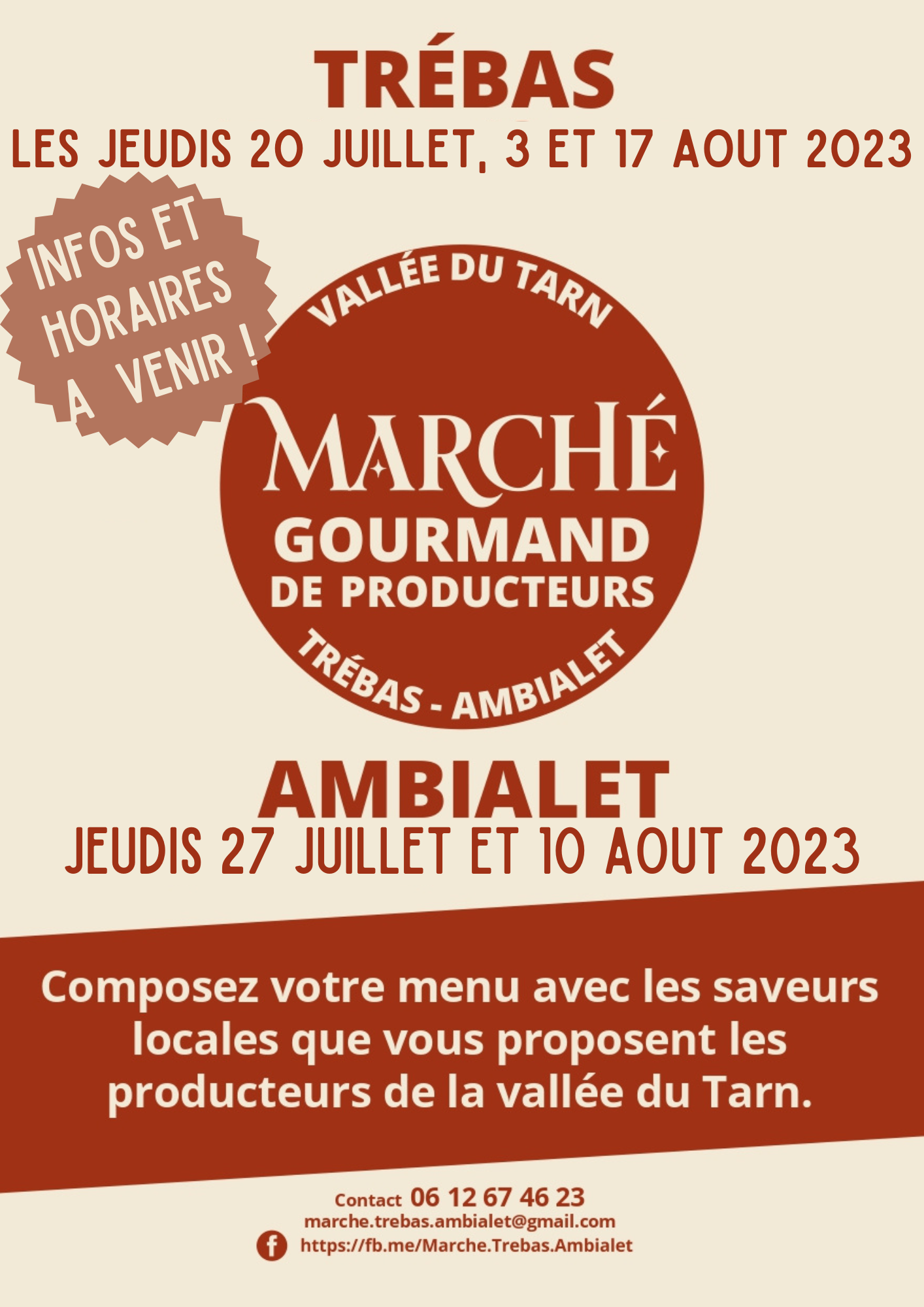 Marché gourmand de producteurs