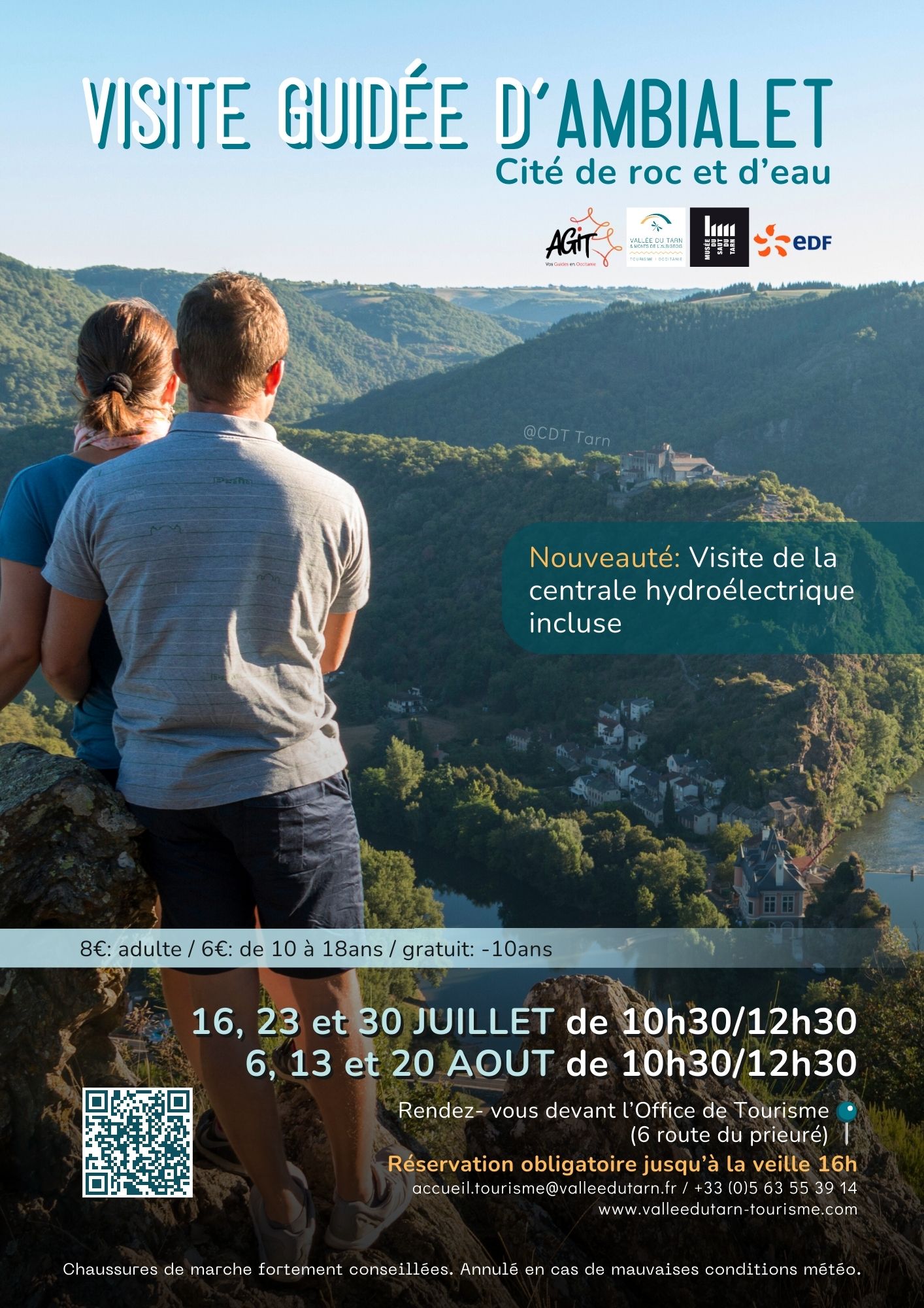 Visite guidée d'Ambialet