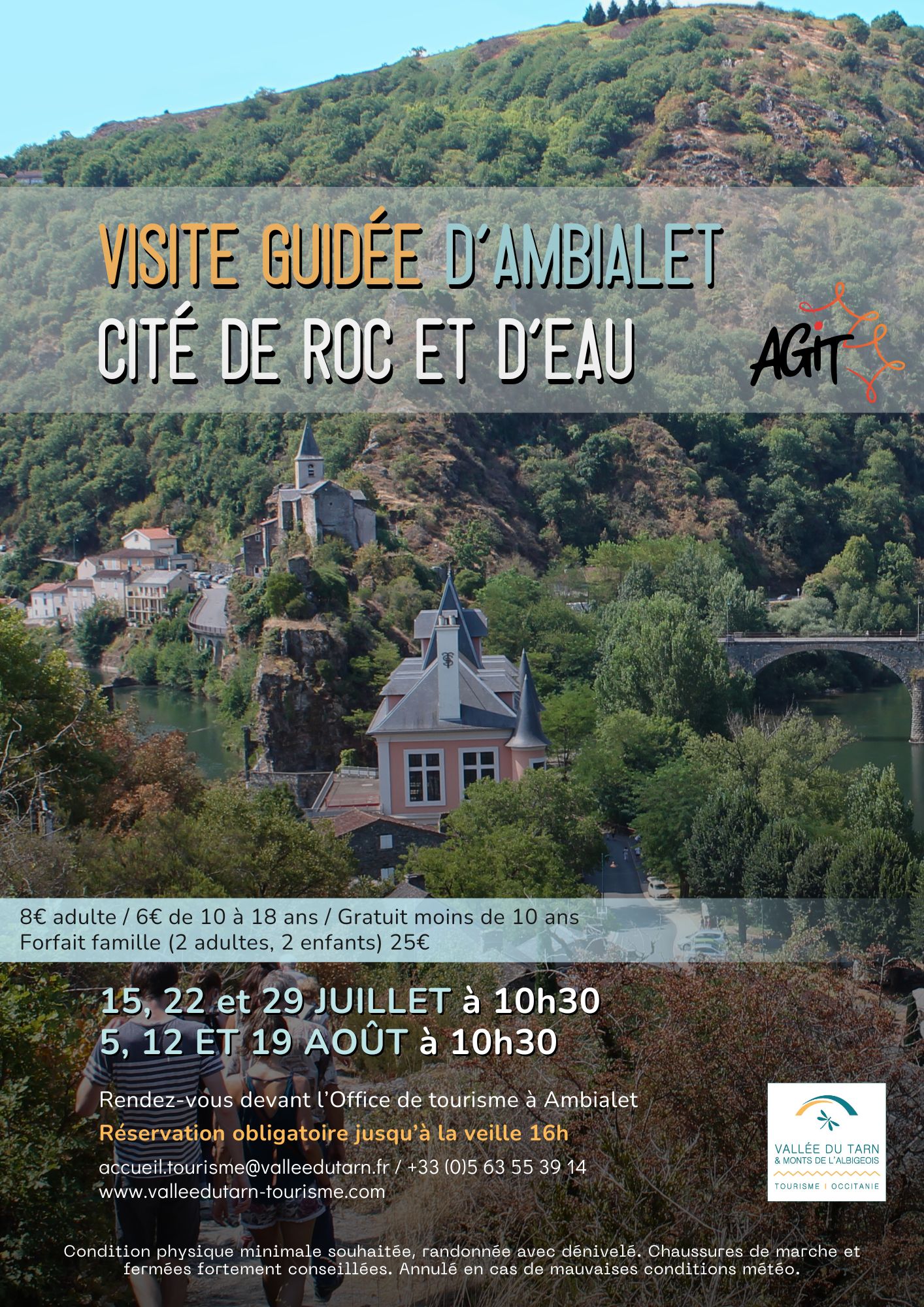 Visite guidée d'Ambialet