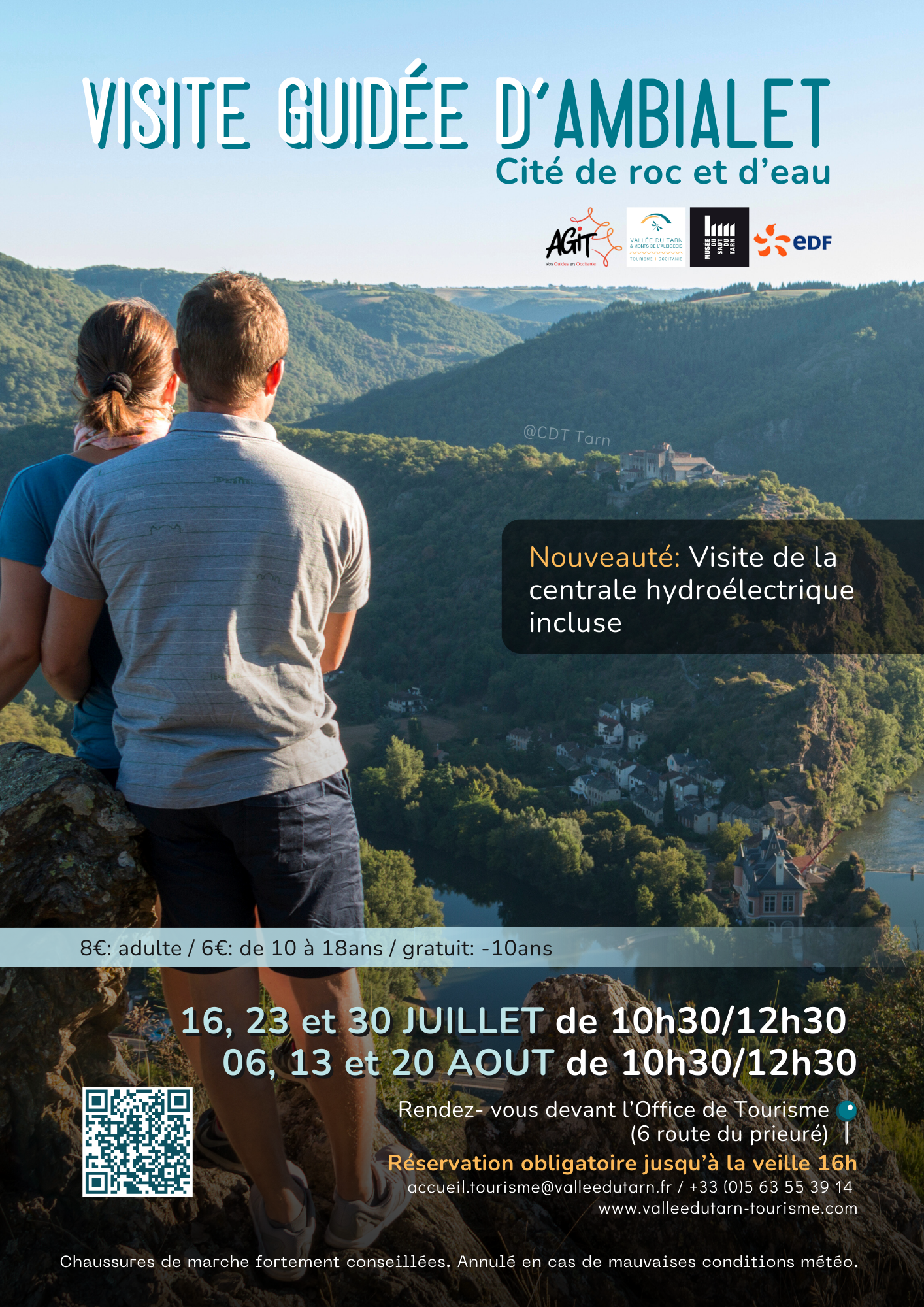 Visite guidée d'Ambialet