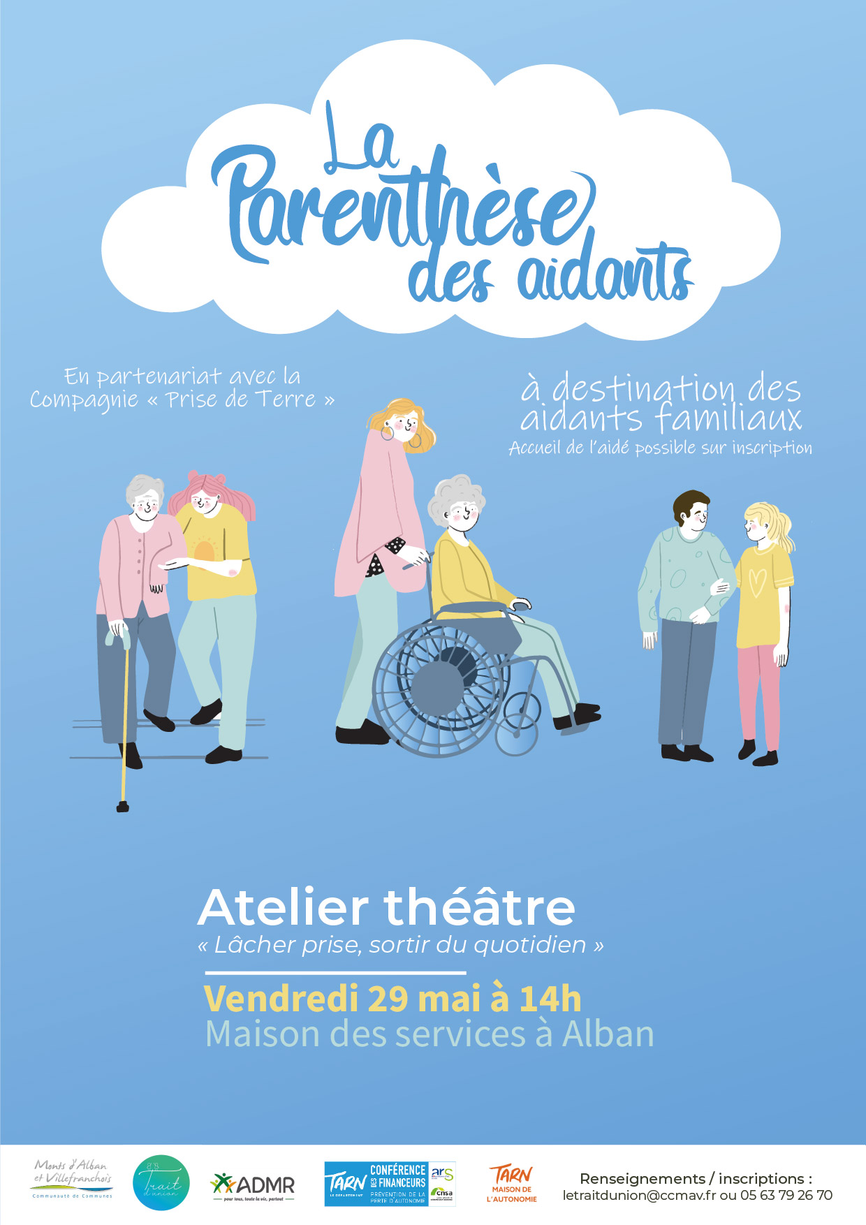La parenthèse des aidants : atelier théâtre