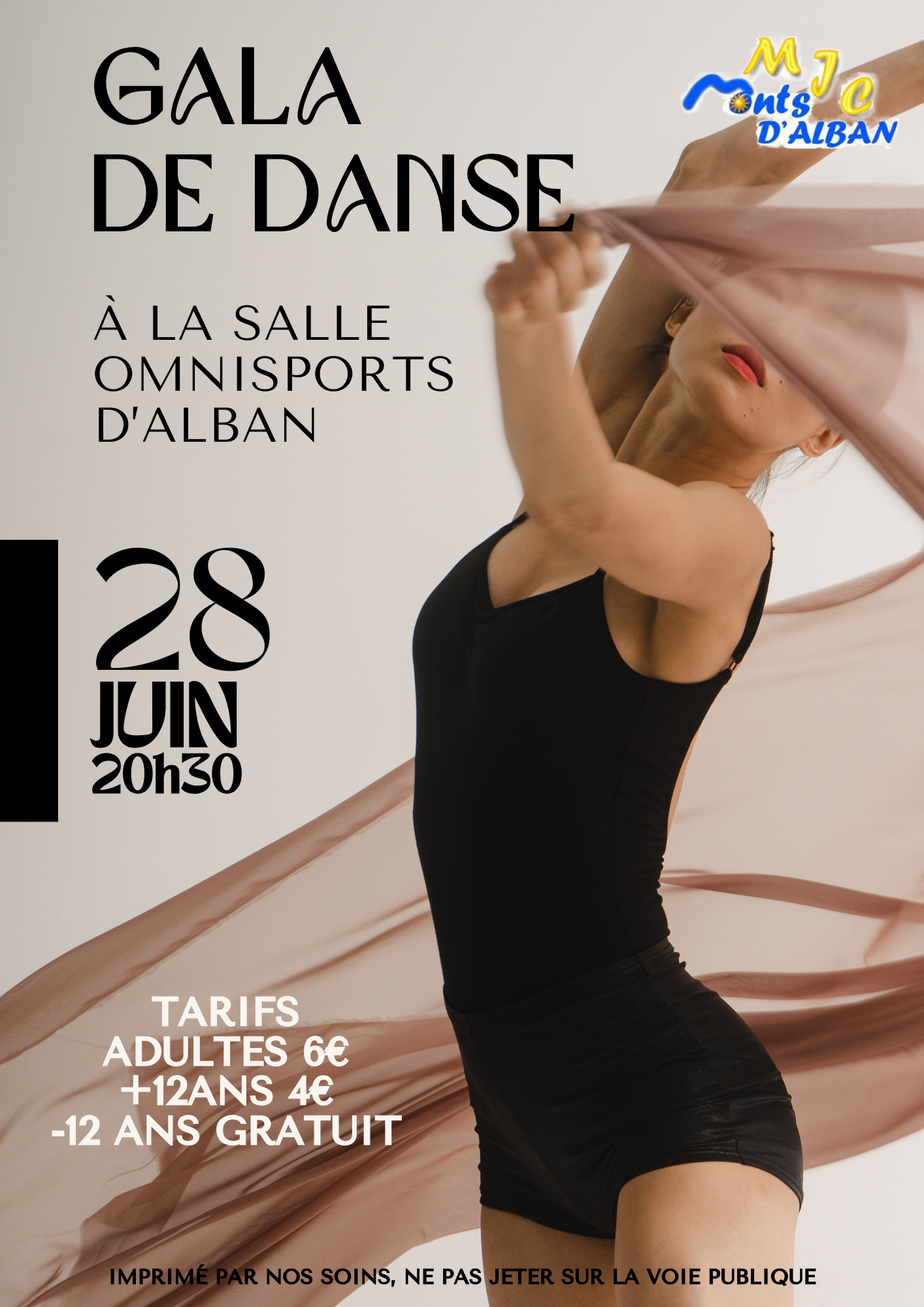 Gala de danse, à Alban