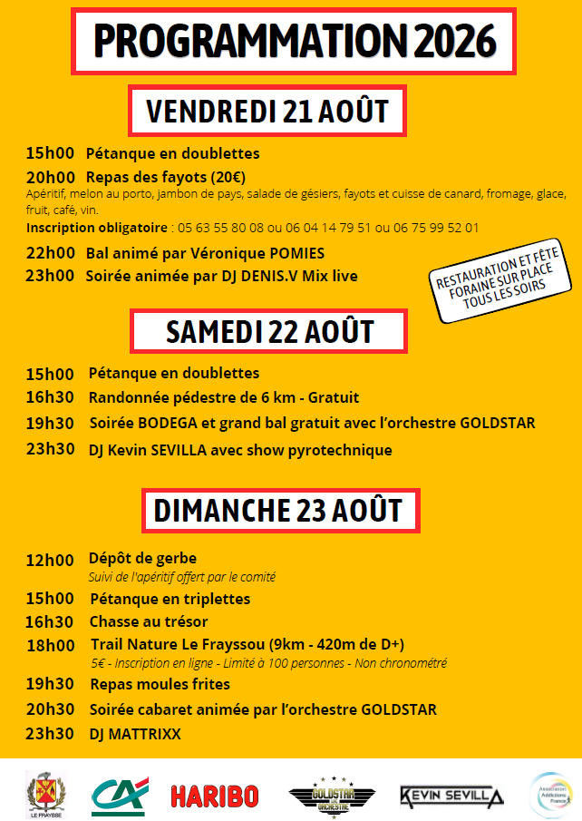 Fête du Fraysse