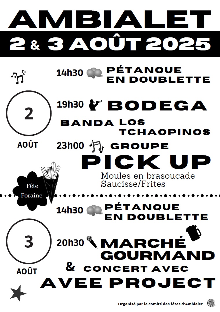Ambialet en fête