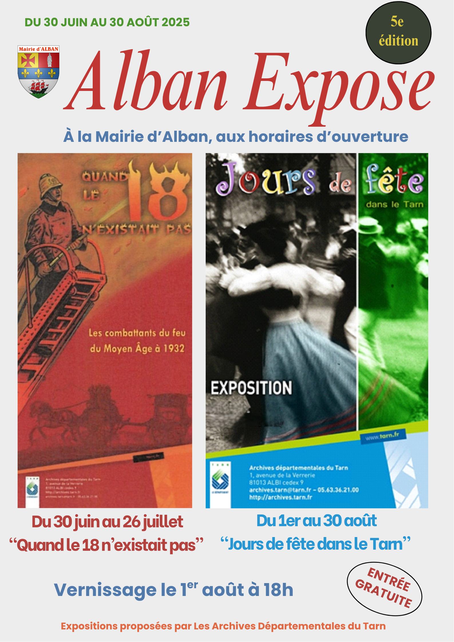 Alban expose