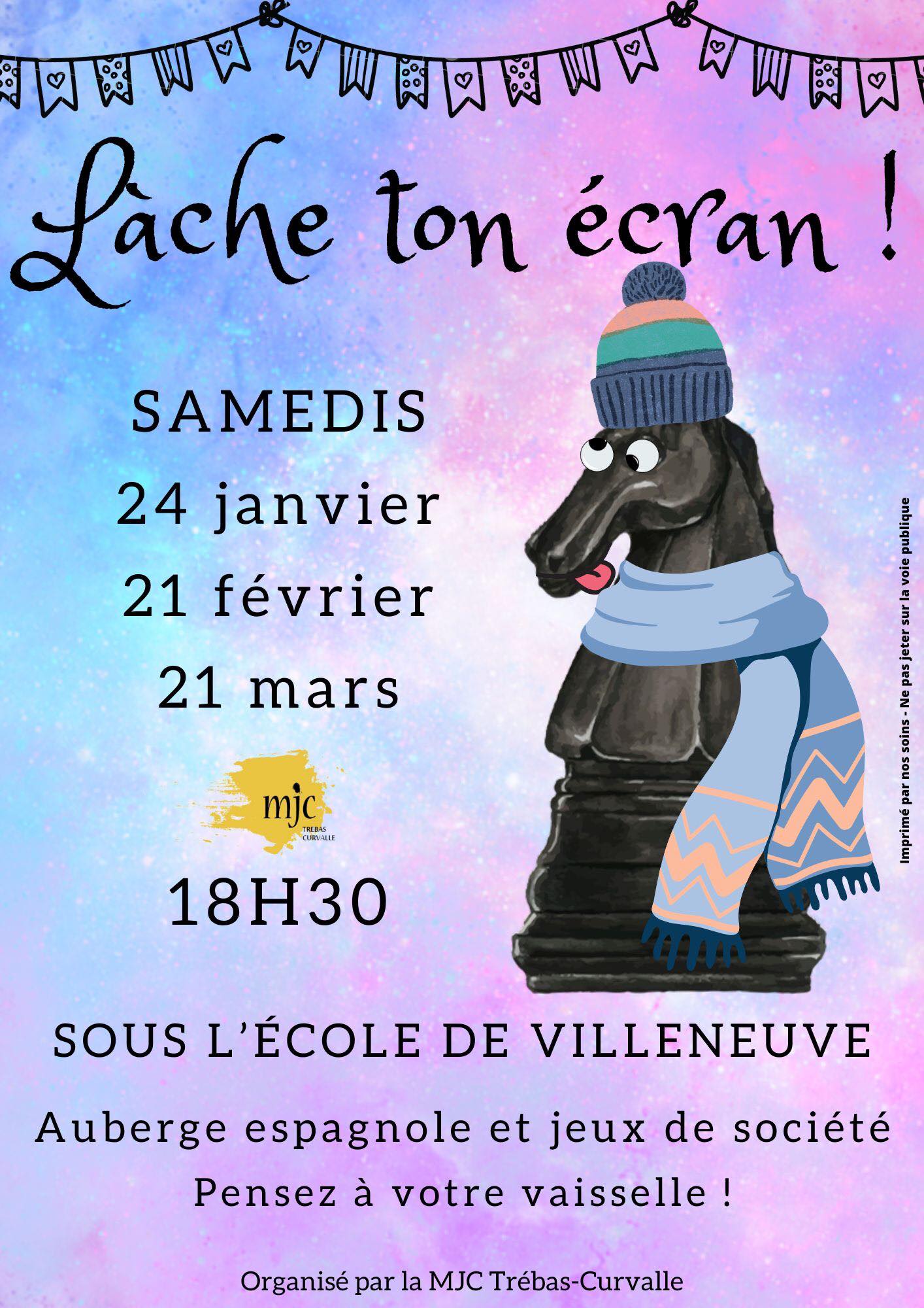 Lâche ton écran, à Curvalle