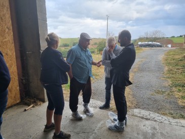 Visite de M. SIMOES, Secrétaire général de la Préfecture du Tarn