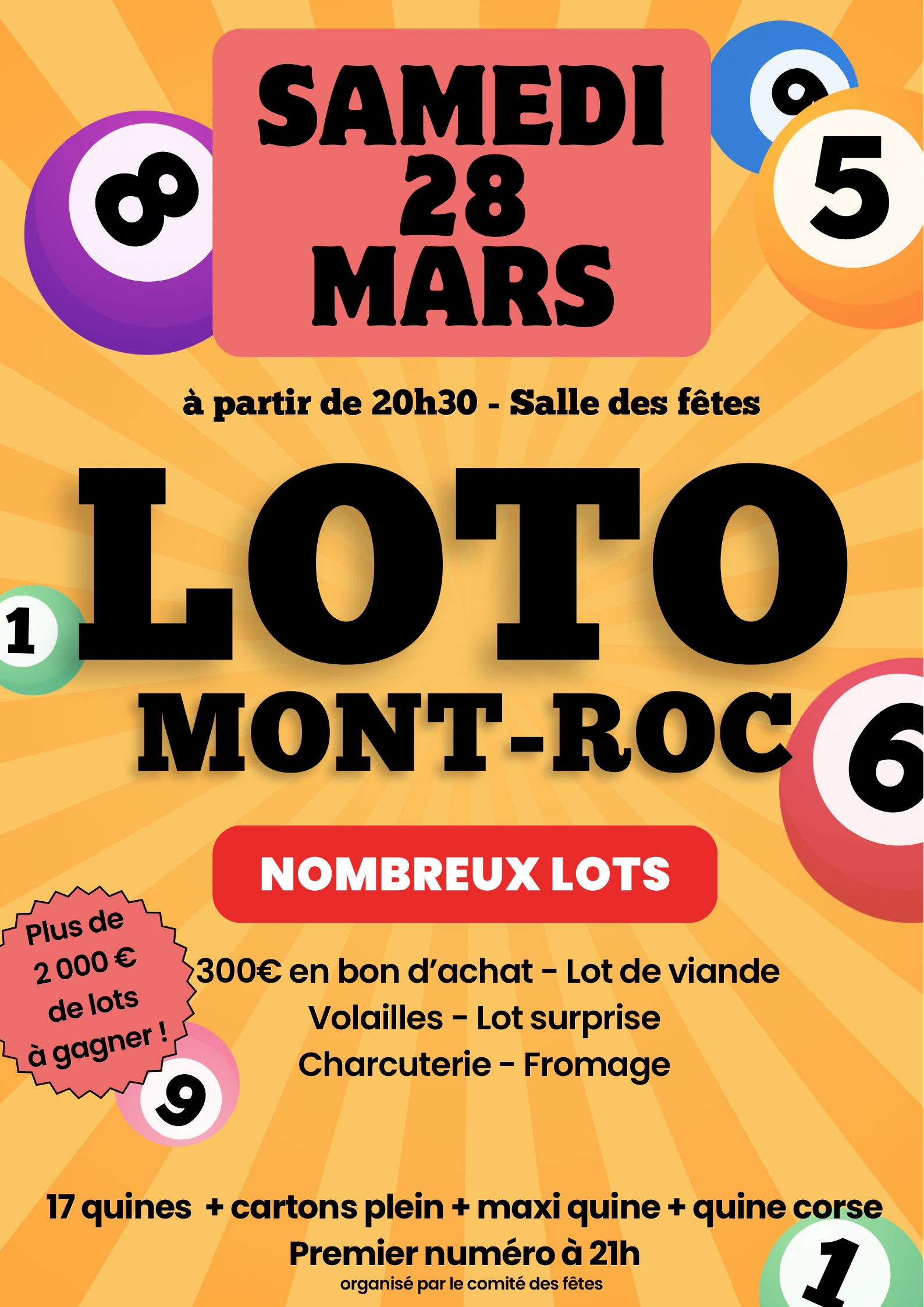 Loto, à Mont-Roc
