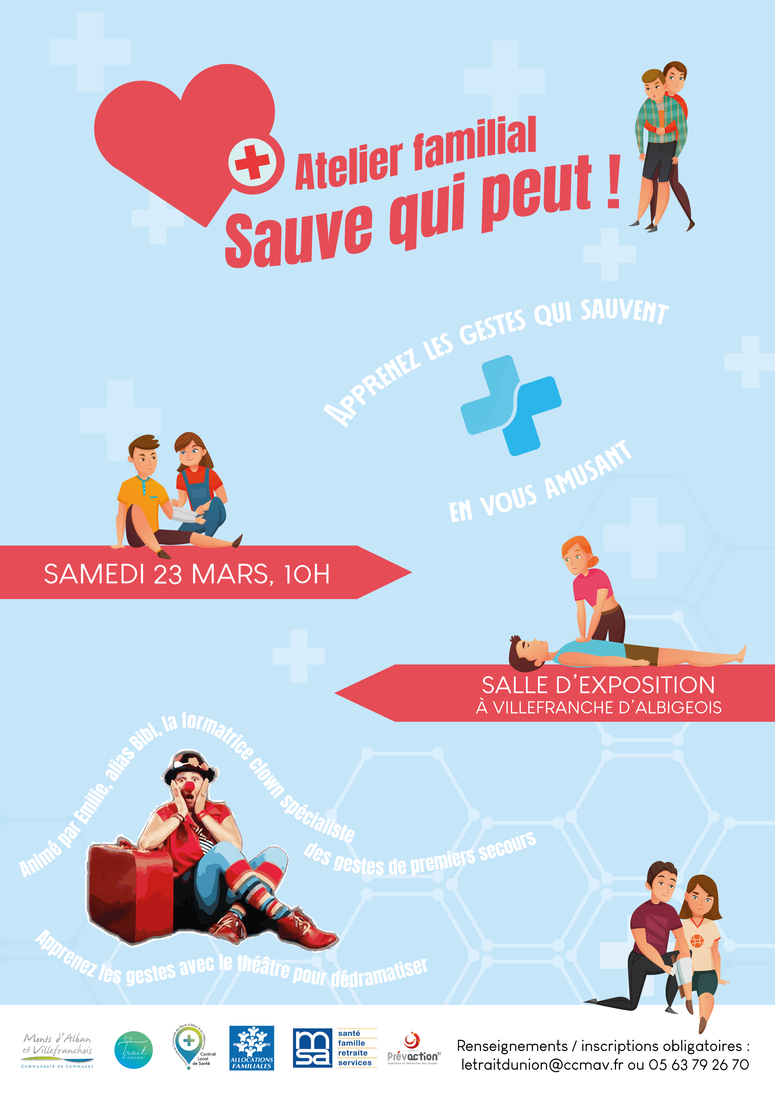 Atelier familial "Sauve qui peut !" à Villefranche d'Albigeois : ANNULE