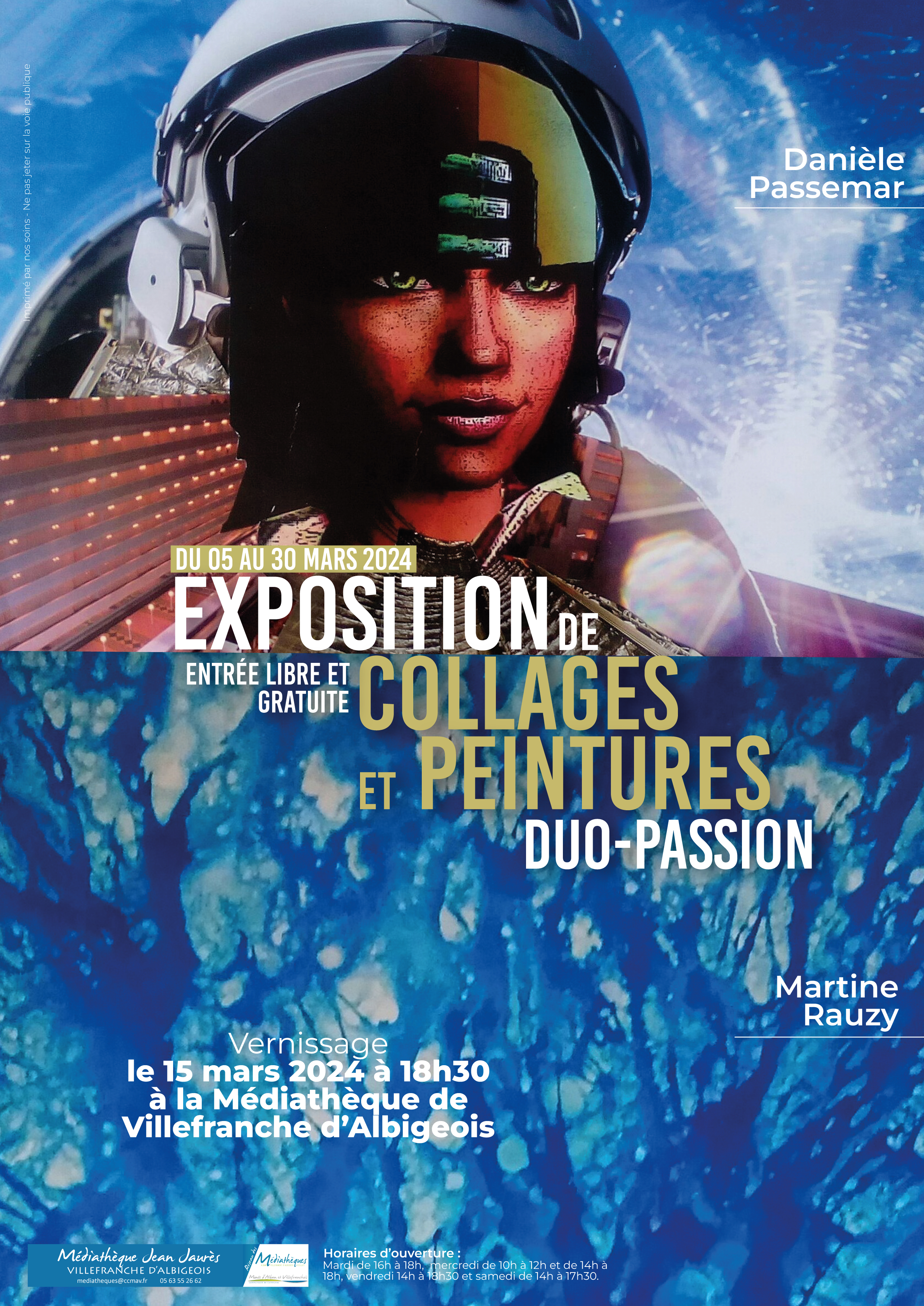 Exposition "Duo-passion" à Villefranche d'Albigeois