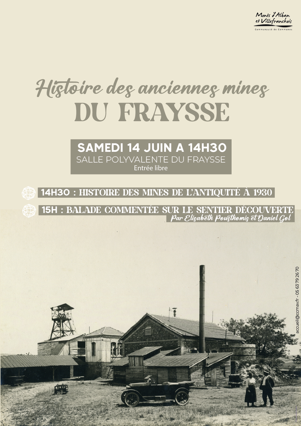 Journée minéralogie, au Fraysse