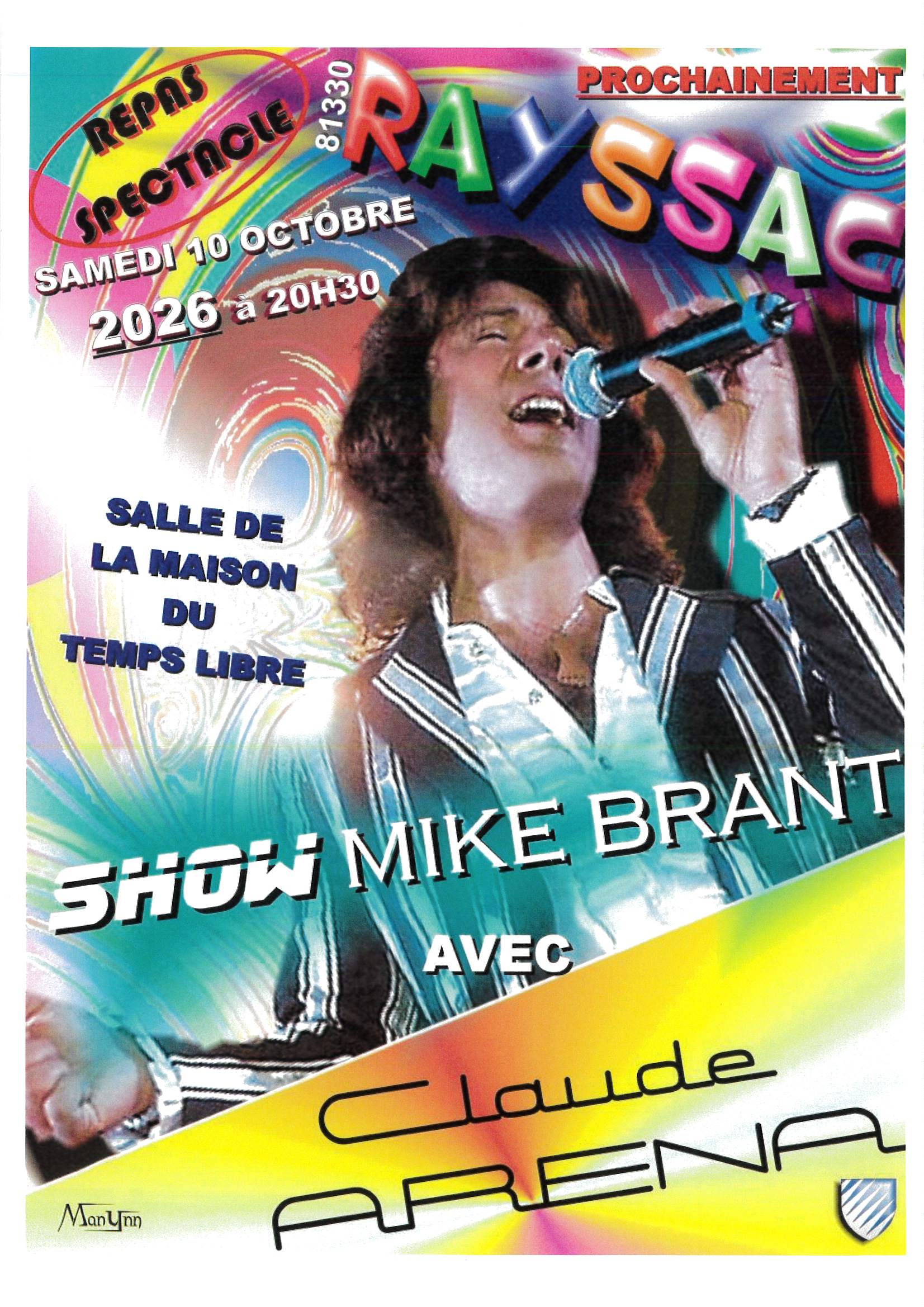 Dîner-spectacle, à Rayssac