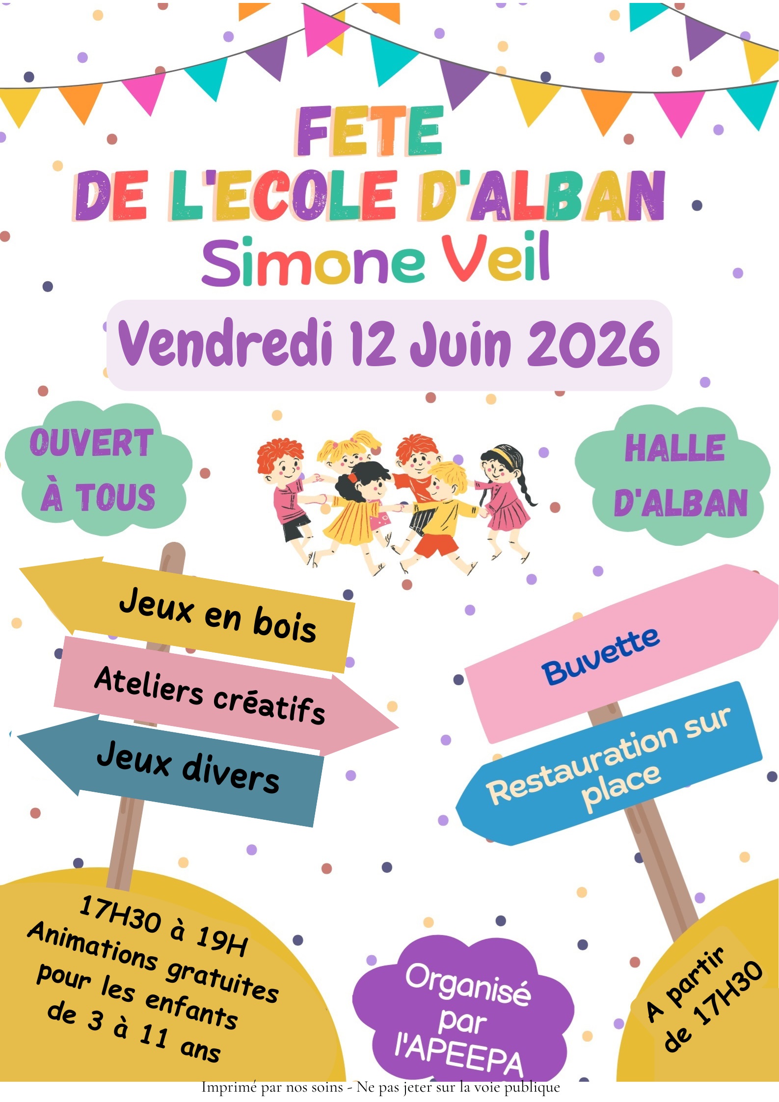 Fête de l'école Simone-Veil