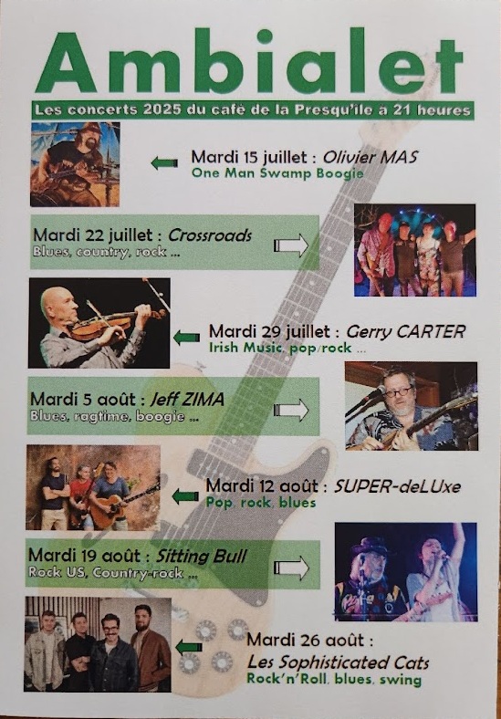 Concert, à Ambialet