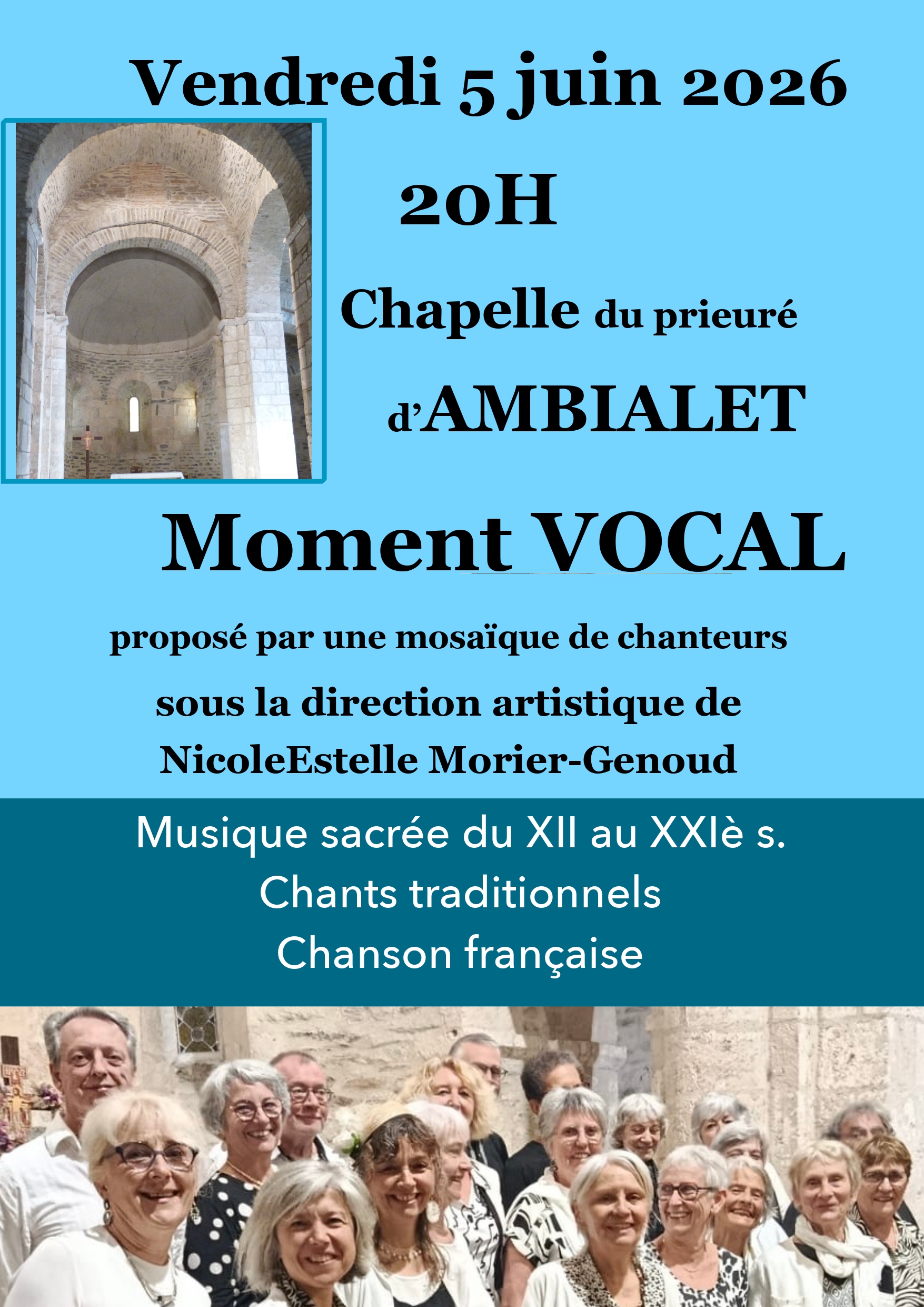 Concert, à Ambialet