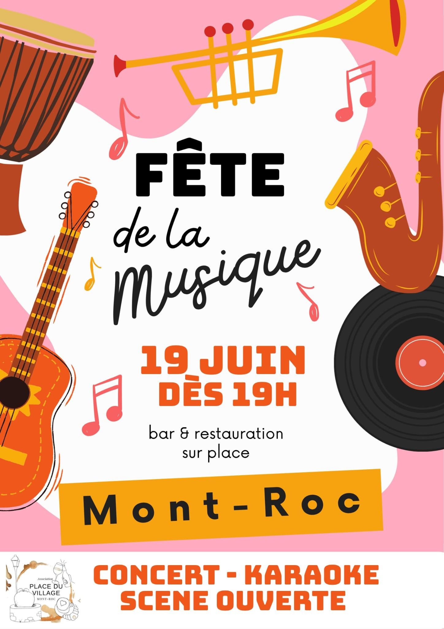 Fête de la Musique, à Mont-Roc