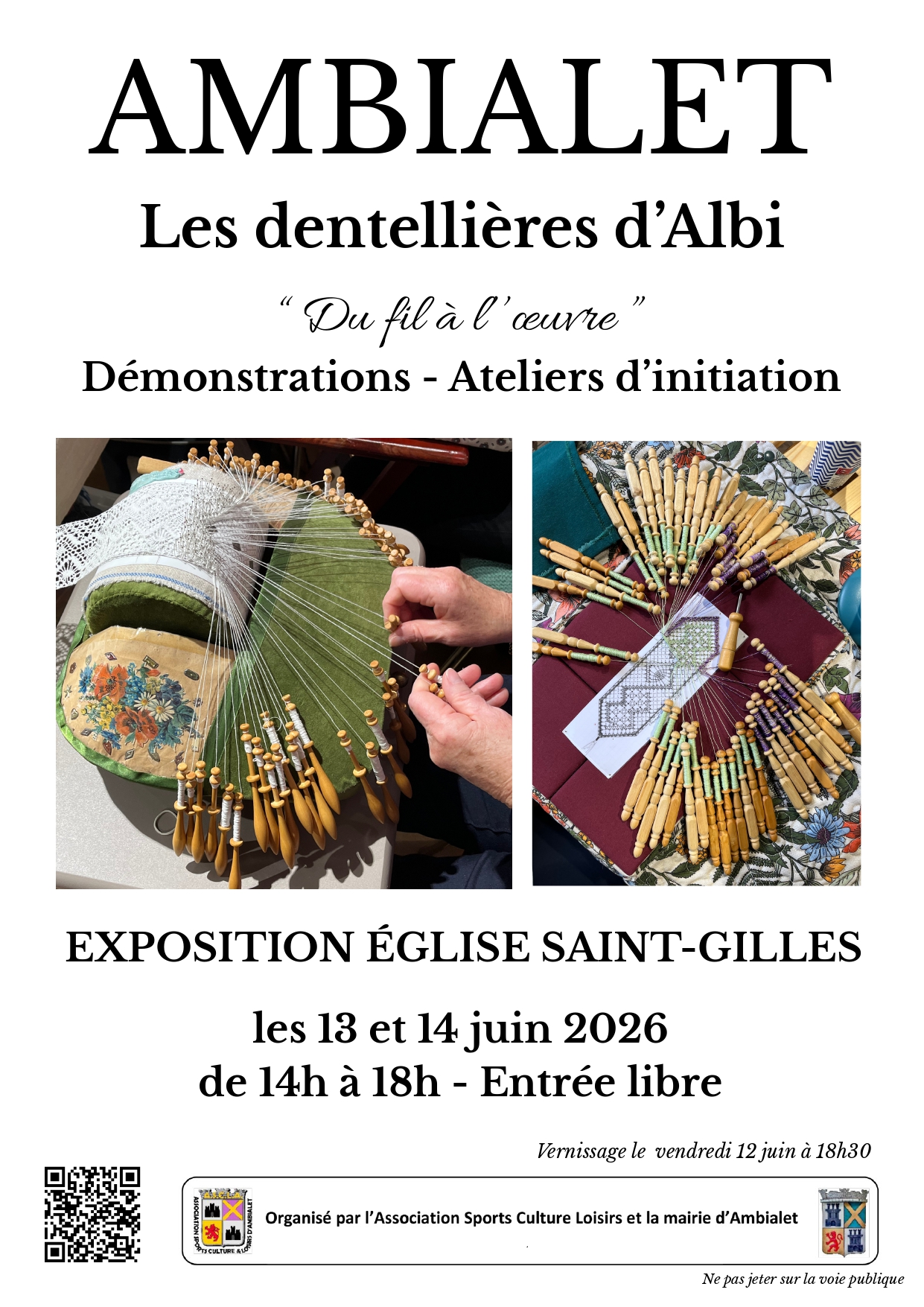 Exposition, à Ambialet
