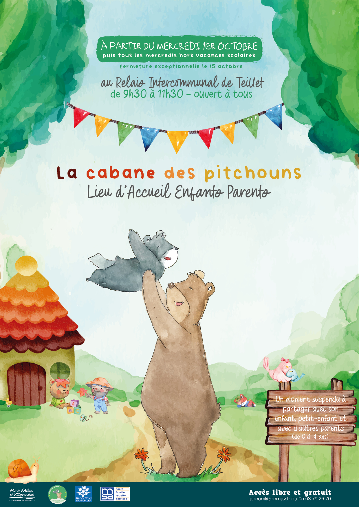 Réouverture d'un LAEP (Lieu d'Accueil Enfants Parents)