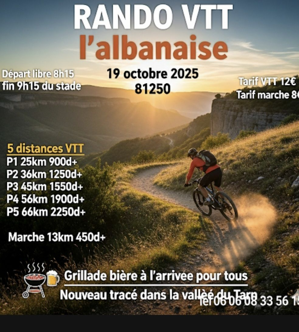 L'Albanaise Rando VTT