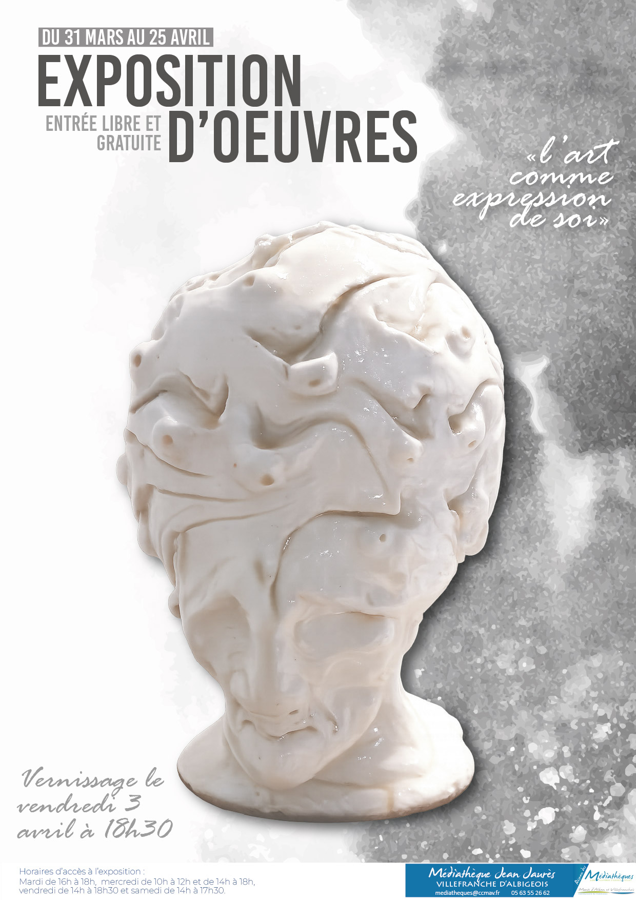 Exposition d'oeuvres de Charlotte Molina