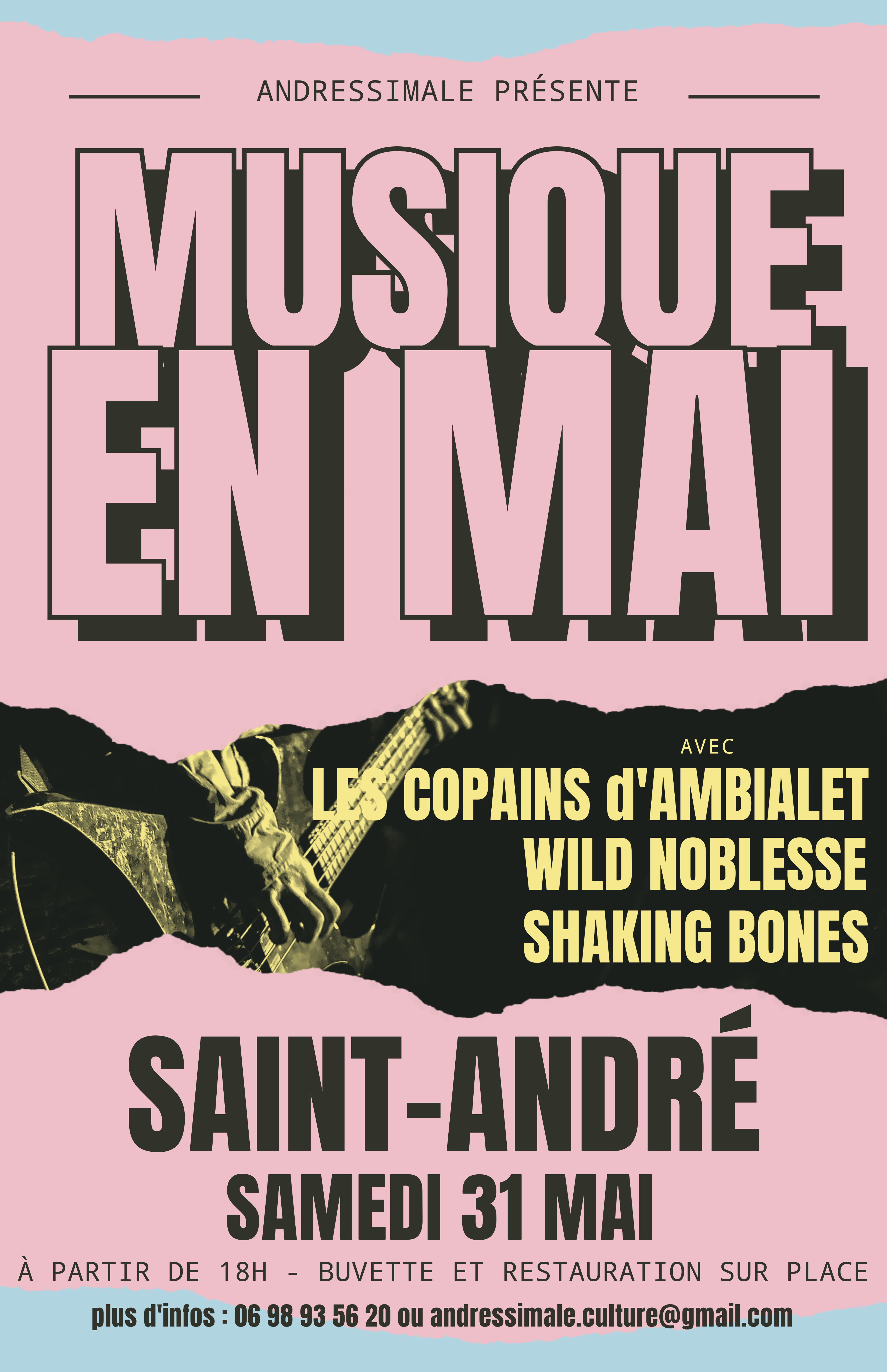 Musique en mai, à Saint-André